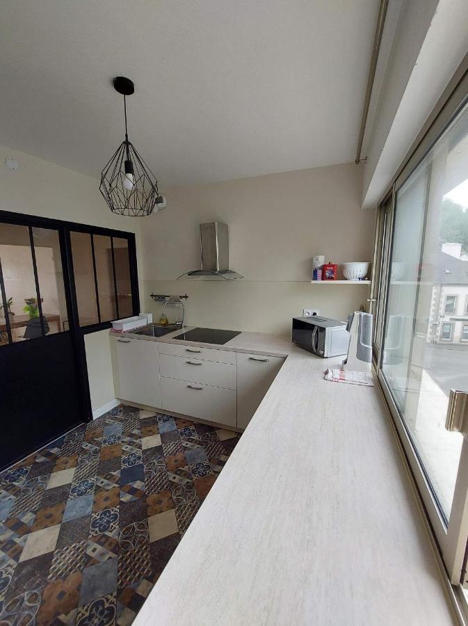 Appartement T3 Vue Sur Riviere, 2 Chambres 65M2 Châteaulin Dış mekan fotoğraf